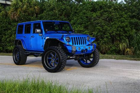 Blue Jeep Wrangler By Extreme Performance Carz Tuning