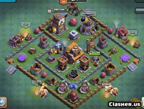 Builder Hall 5 BH5 Best Base 50 With Link 8 2020 Farming Base