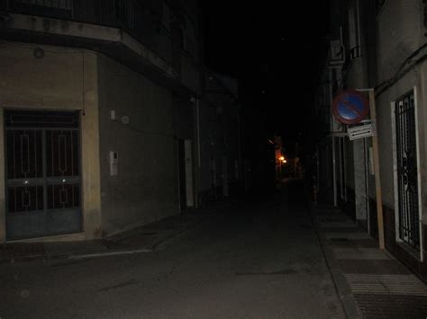 Calle Oscura En El Centro De La Ciudad Por Varias Noches Bailen Digital