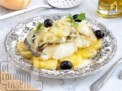 Bacalao A La Portuguesa El Cocinero Casero Pescados Y Mariscos