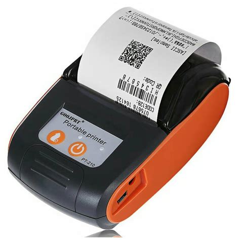 Pt 210 Portable Thermal Printer Handheld 58mm Receipt Printer For