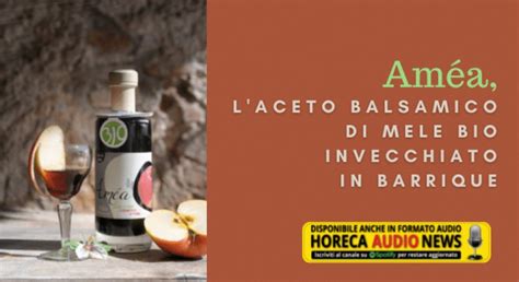 Am A L Aceto Balsamico Di Mele Bio Invecchiato In Barrique Notizie