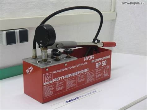 Prüfpumpe Rp50 Gebrauchte Und Neu Maschinenhandel Pagus