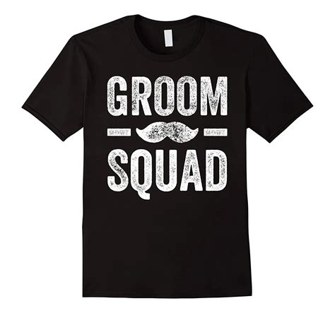 Mens Groom Squad T Shirt Bachelor Party Groomsmen T Shirt In T Shirts