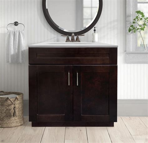 Vanity Atelier 24 Bathroom Vanity Sink Base Cabinet In Espresso