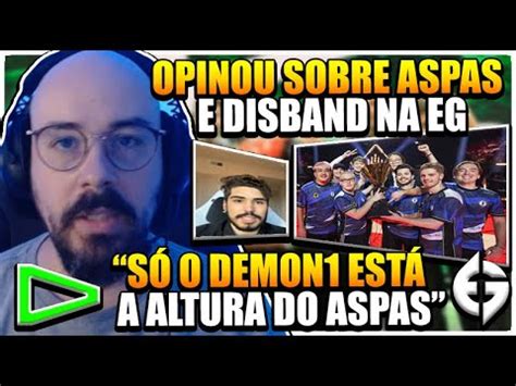 SPACCA OPINOU SOBRE SAÍDA DE ASPAS da LOUD E DISBAND NA EG CAMPEÃ DO