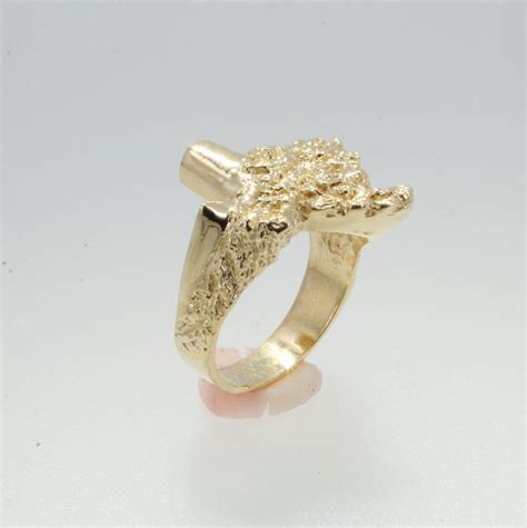 Texas Jewelry For Him Mans Texas Ring Texas Mesguite Ring In Etsy