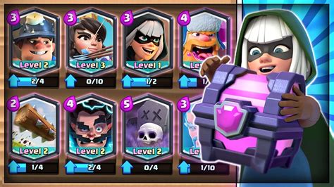 ALL LEGENDARY DECK WITH BANDIT Clash Royale Legendary Card Challenge