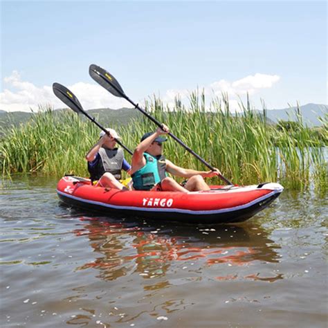 Z Pro Tango Inflatable Canoe Kayak 2 Person Red 2020