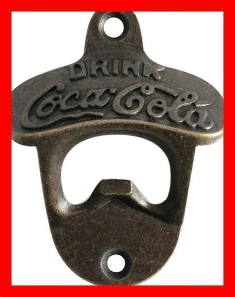 Coca Cola Flaschenöffner Wandöffner Rost Zero Retro Metall Kaufen auf