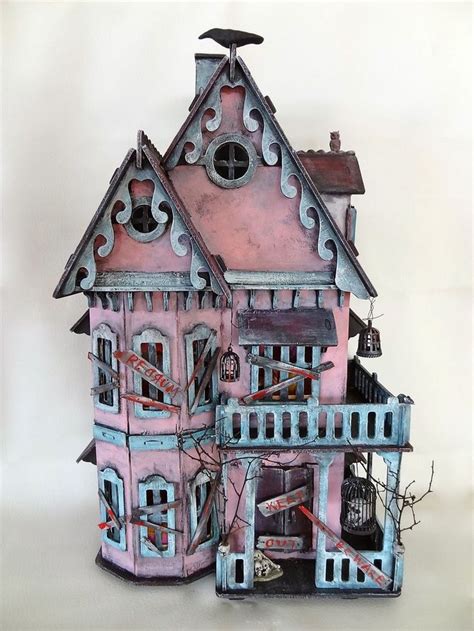 October Woods Haunted Dollhouse Halloween Haunted Houses Dollhouse