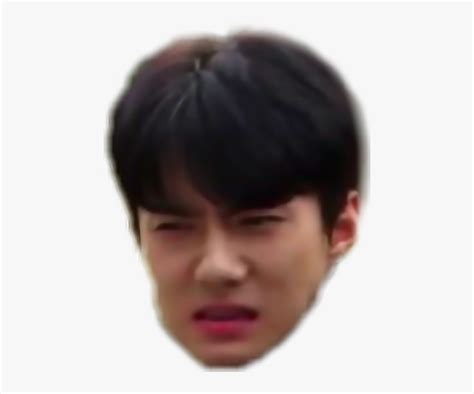 Sticker Exo Sehun Meme Sehun Meme Face Png Transparent Png