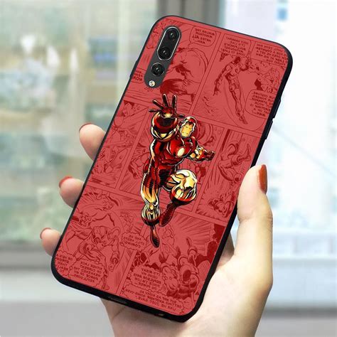 Buy Iron Man Phone Case For Huawei P9 Lite 2017 Cover P10 P20 P30 Pro Lite Tpu Shell At