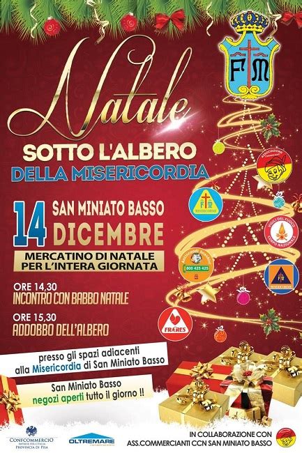 San Miniato Natale Sotto L Albero Della Misericordia Tutti