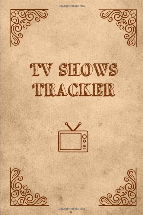 Tv Shows Tracker Keep Track And Write Show To Watch Series Planner T