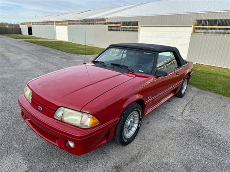 1987 Ford Mustang 2dr Convertible Gt For Sale 295136 Motorious