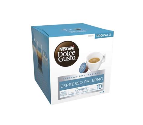 Café capsules Espresso Palermo n10 Nescafé Dolce Gusto x 16 La