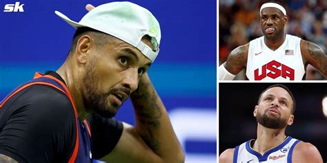 Nick Kyrgios Reacts To Lebron James Steph Curry Kevin Durant And Others