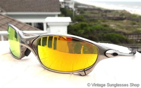 Oakley Juliet X Metal Polished Fire Iridium Sunglasses