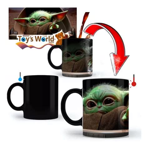 Taza Magica Baby Yoda 325ml The Mandalorian Meses sin interés