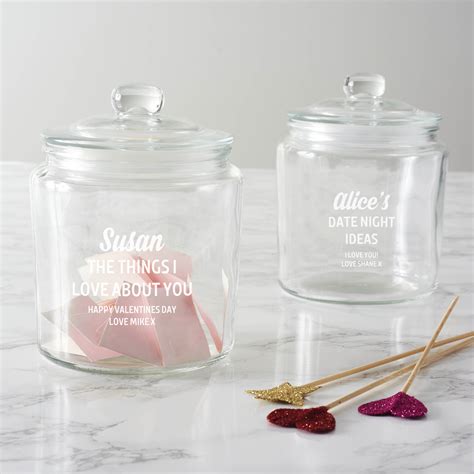 Personalised Things I Love About You Jar Becky Broome Becky Broome