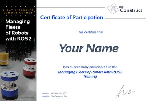 Devops For Robotics On Demand Certificate Training The Construct