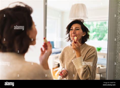 Mature Lipstick Hi Res Stock Photography And Images Alamy