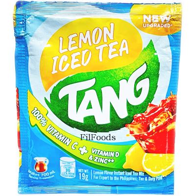 Tang Powdered Juice LEMON ICED TEA 19g FilFoods