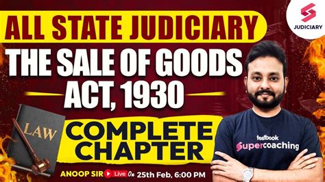 Complete Sale Of Goods Act 1930 I Sale Of Goods Act 1930 For All