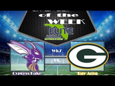 Florida Elite Game Of The Week Cypress Lake Hornets Vs Bay Area