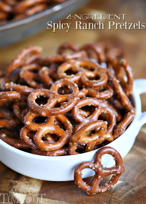 Easy Spicy Ranch Pretzels Mom On Timeout