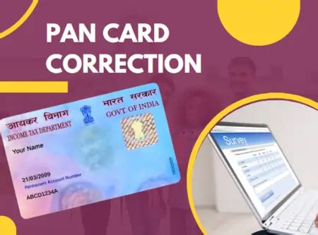 Pan Card Correction