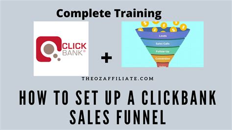 Learn How To Create A Clickbank Sales Funnel Step By Step Guide Oz