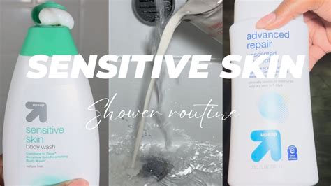 The Best Sensitive Skin Shower Bath Routine 🚿🛀🧼 Youtube