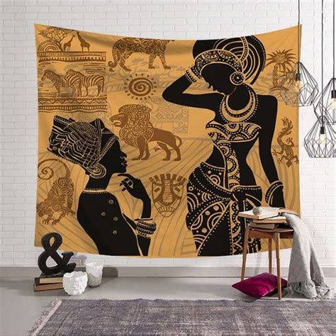 Wall Tapestry African Home Decor Art Tapestry Africa Africa Wall