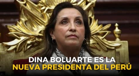 ¿quién Es Dina Boluarte Primera Presidenta Del Perú Ministerio De Educación