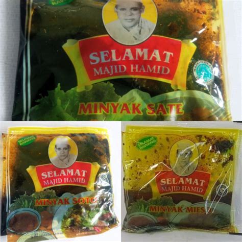 Jual Minyak Sate Soto Dan Mieso Selamat Majid G Shopee Indonesia