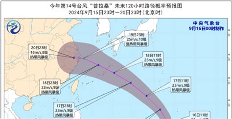 台风“普拉桑”最新消息路径图，14号台风登陆时间地点更新腾讯新闻