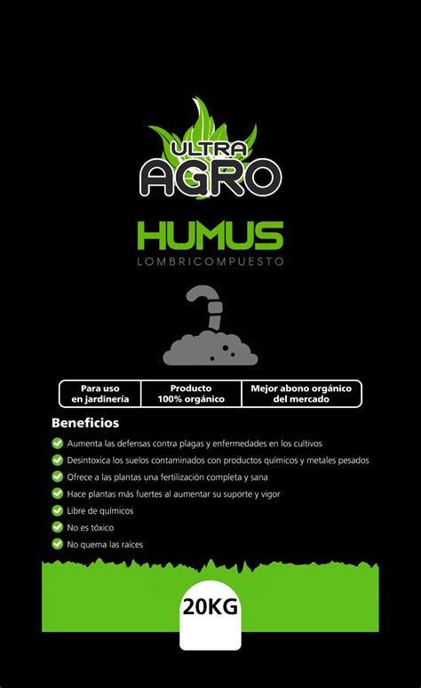 Fertilizante Humus S Lido X Kg Croper