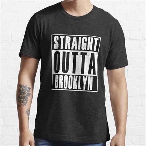 Straight Outta Brooklyn T Shirt For Sale By Thehiphopshop Redbubble