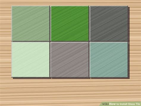 How To Install Glass Tile With Pictures Wikihow