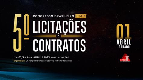 Congresso Brasileiro De Licita Es E Contratos Youtube