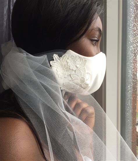 20 Wedding Worthy Face Masks For Brides Grooms And Wedding Guests