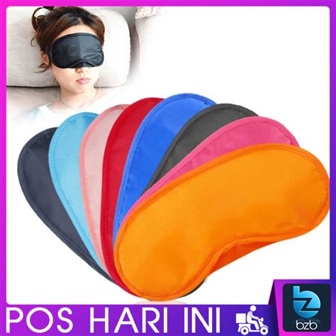 Portable Eye Sleeping Rest Mask Soft Comfort Lightweight Blindfold For