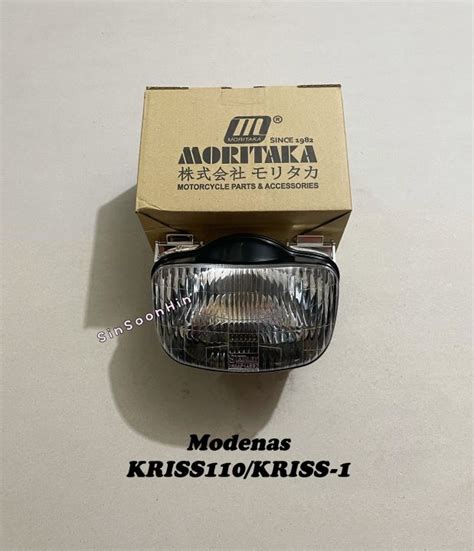 Modenas KRISS110 KRISS 1 Head Lamp Moritaka Lazada