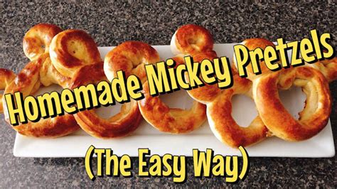 Mickey Pretzel Recipe (The Easy Way) - The Mommy Mouse Clubhouse