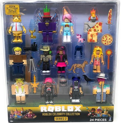 Amazon Roblox Series 2 Roblox Celebrity Collection Juego De 24