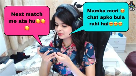 Krutika Calls Mamba On Chat Demand On Live Stream Funny Moment