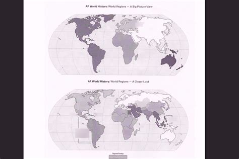 Ap World Regions Map Diagram Quizlet