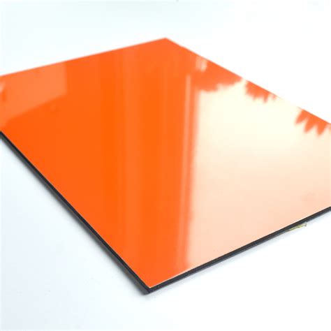 High Glossy Color Pe Pvdf Coating Aluminum Composite Panel Acp For